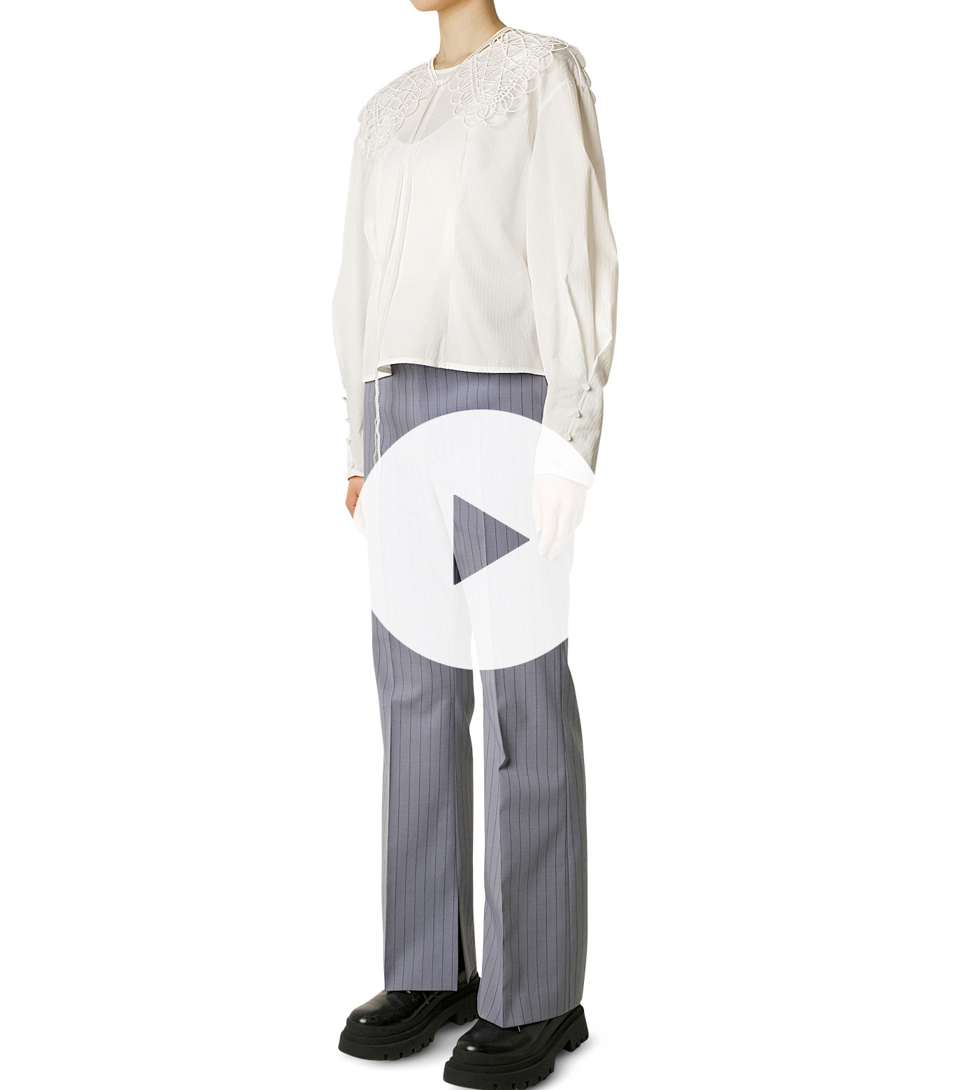 ル シェル ブルー - LE CIEL BLEU | Flare Leg Tailored