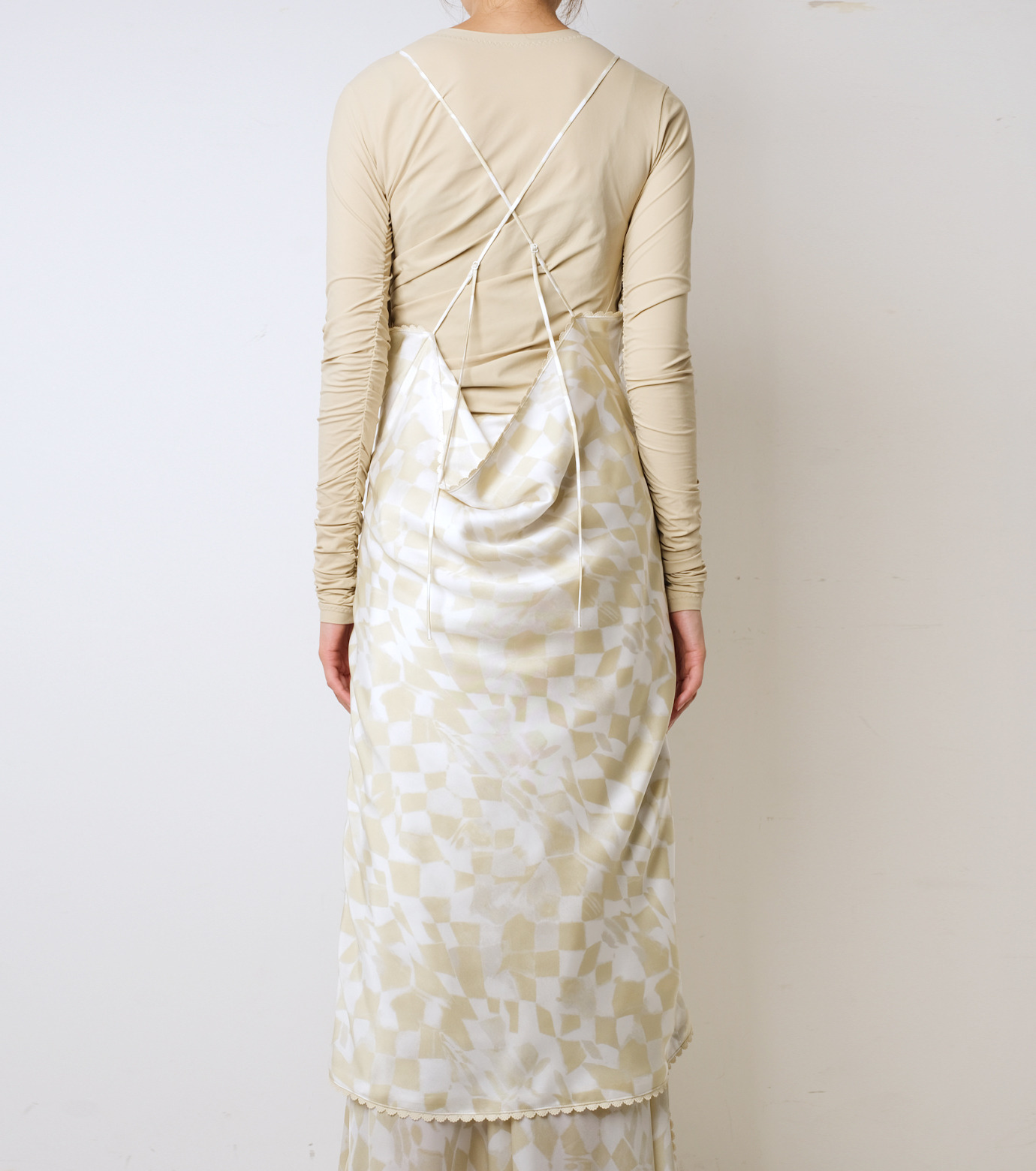 アイレネ - IRENE | Tile Pattern Print Camisole-Ivory-36の通販 