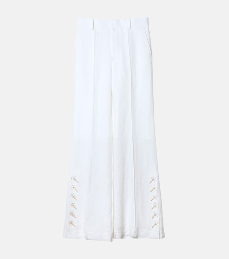 Cotton Cut Out Trousers IRENE 新品　タグ付き Cotton Cut Out Trousers IRENE 新品タグ付き