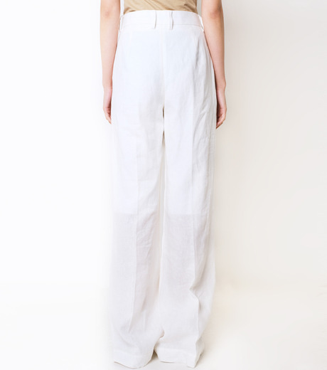 アイレネ - IRENE | Light Cotton Trousers-White-34の通販