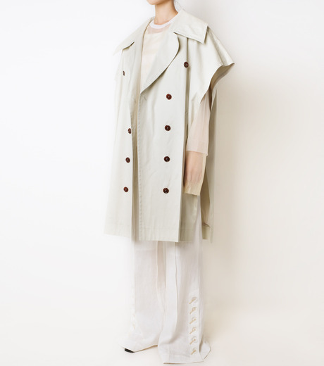 アイレネ - IRENE | Layering Coat-Ivory-36の通販 | RESTIR