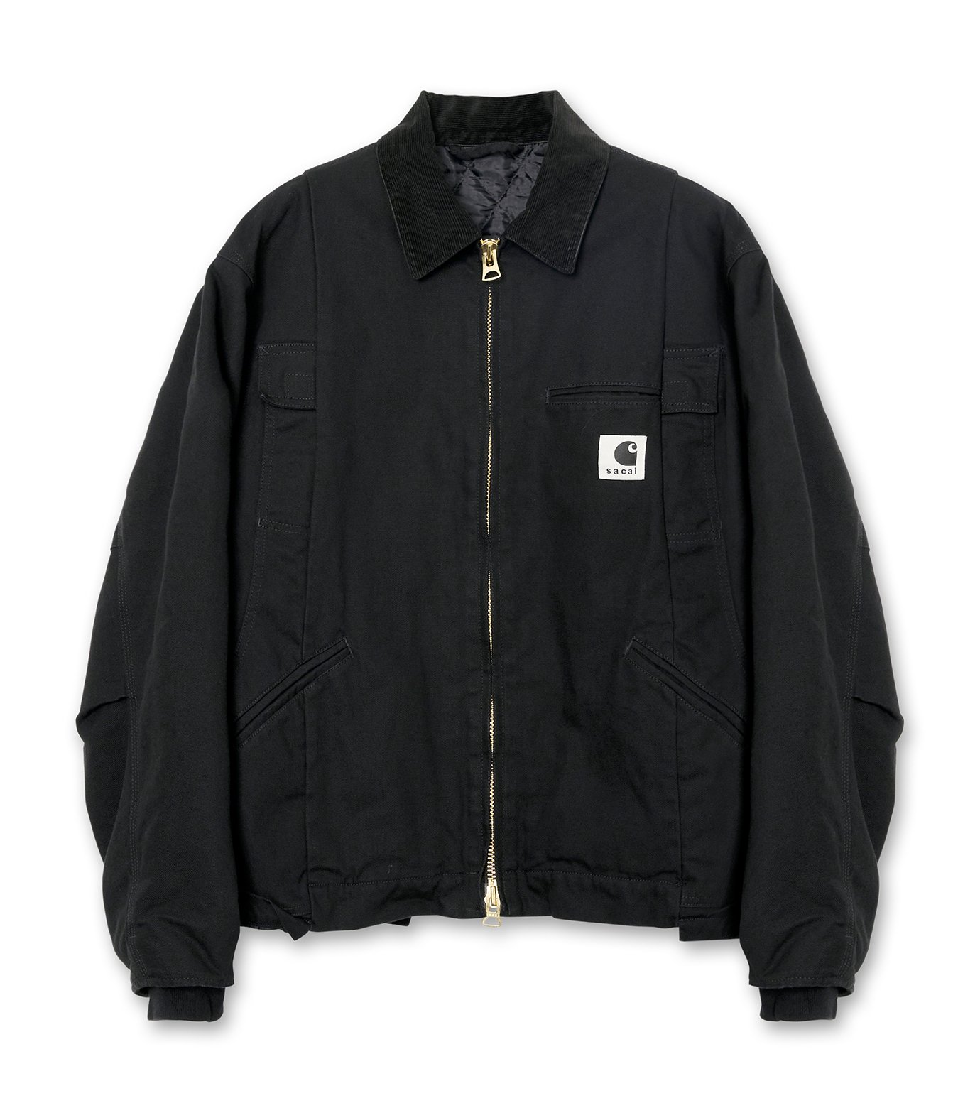 sacai×Carhartt WIP Duck Jacket ブラック　サイズ2 サカイ - sacai | Carhartt WIP Duck Jacket-Black-2の通販