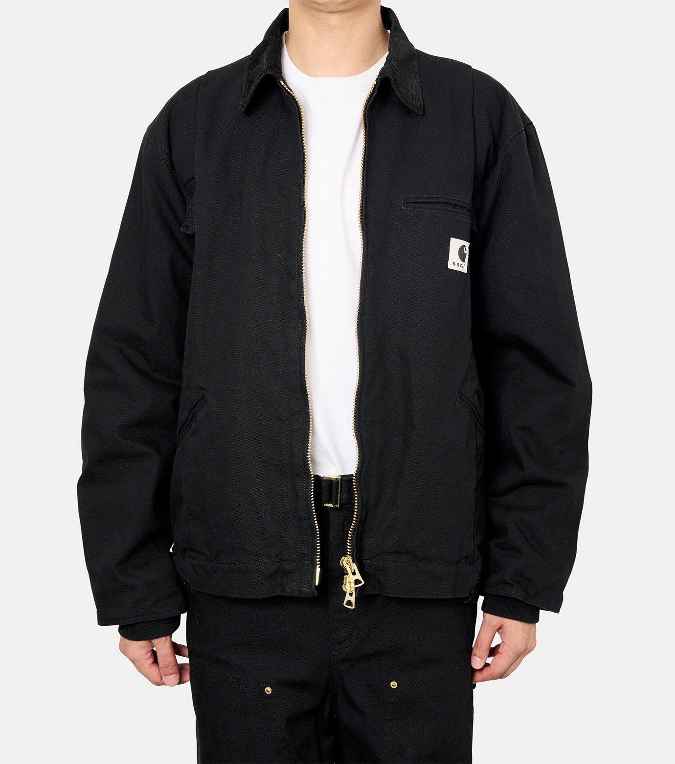 sacai × Carhartt Duck Jacket 25aw 黒 2 sacai × Carhartt WIP 2025年秋冬コレクションの国内販売価格が