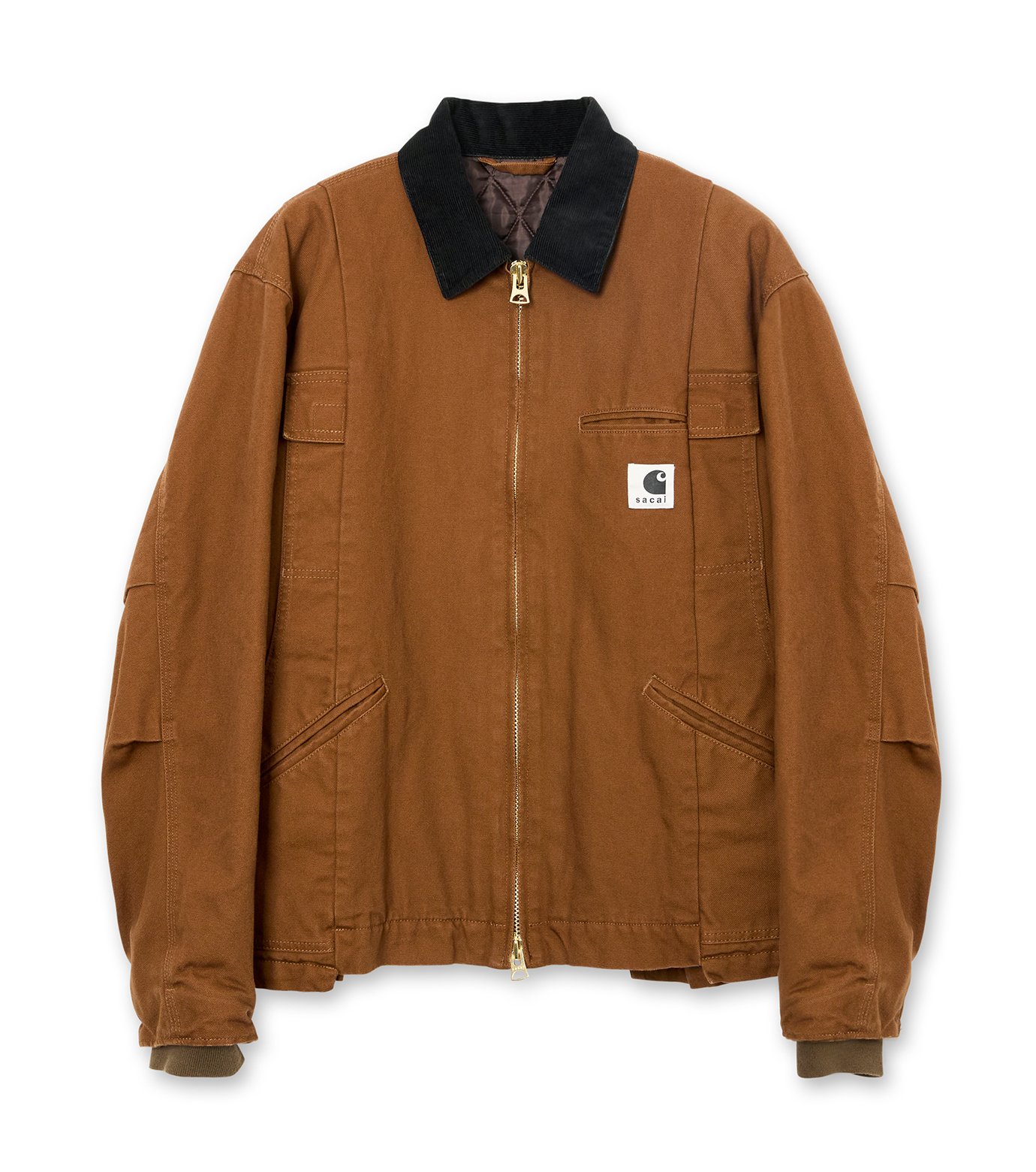 Carhartt ブラウン ジャケット M サカイ - sacai | Carhartt WIP Duck Jacket-Brown-2の通販