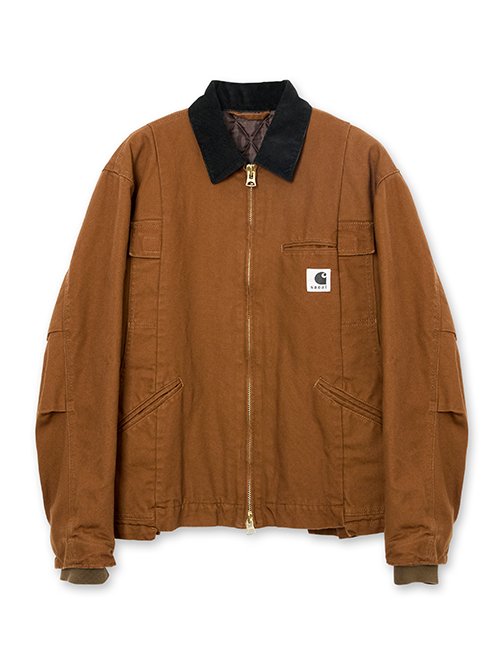 america　sacai ブラウン ジャケット america様専用 sacai ブラウン ジャケット - メルカリ