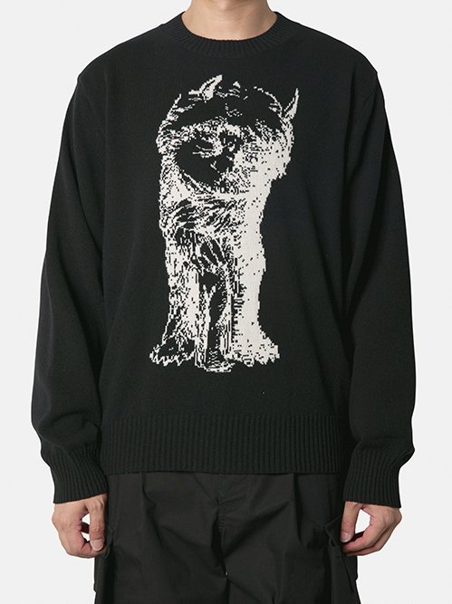 国内より1WEEK【sacai】Knit Blouson サカイ - sacai | WHERE THE WILD THINGS ARE Wool | RESTIR