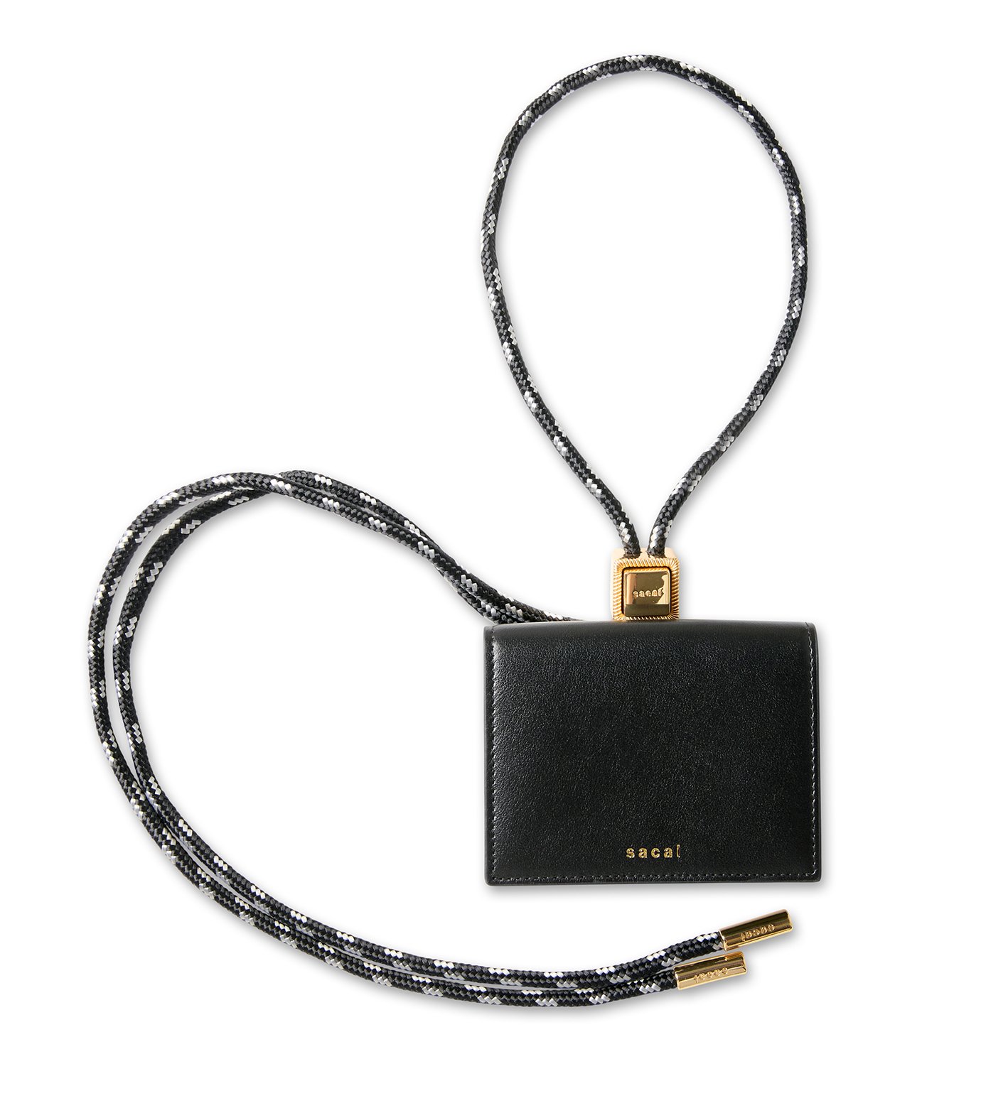 国内より1WEEK【sacai】Loop Tie Trifold サカイ - sacai | Loop Tie Trifold-Black-Fの通販 | RESTIR