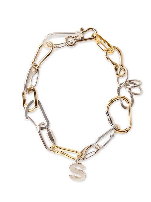 サカイ - sacai | Carabiner Chain Necklace-Multi Colour-Fの通販