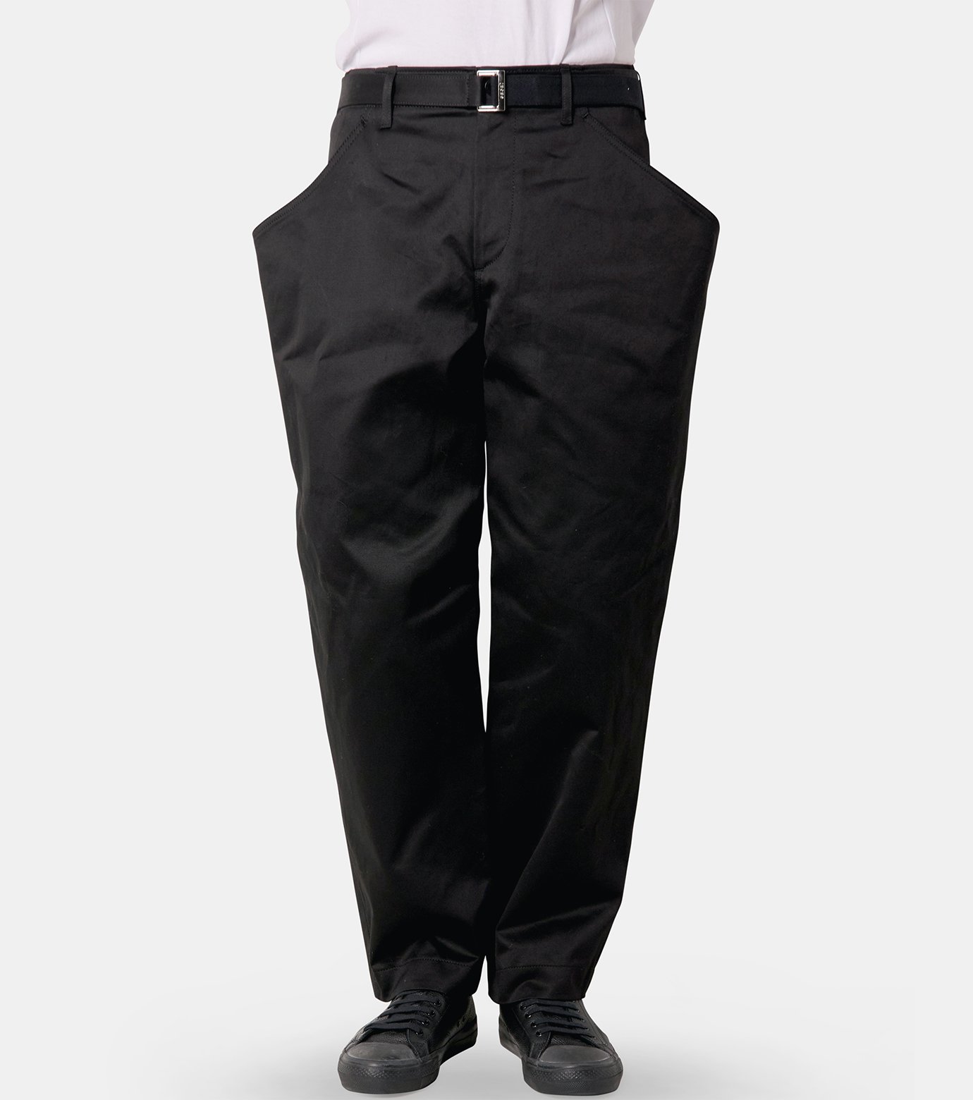 サカイ - sacai | Cotton Chino Pants-Black-1の通販 | RESTIR