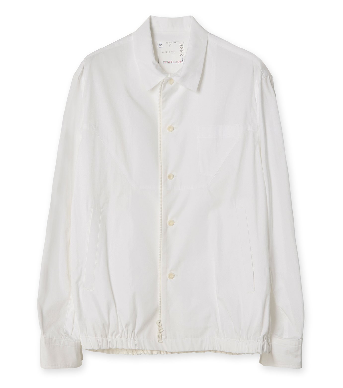 サカイ - sacai | Cotton Poplin Jacket-Off White-3の通販 | RESTIR