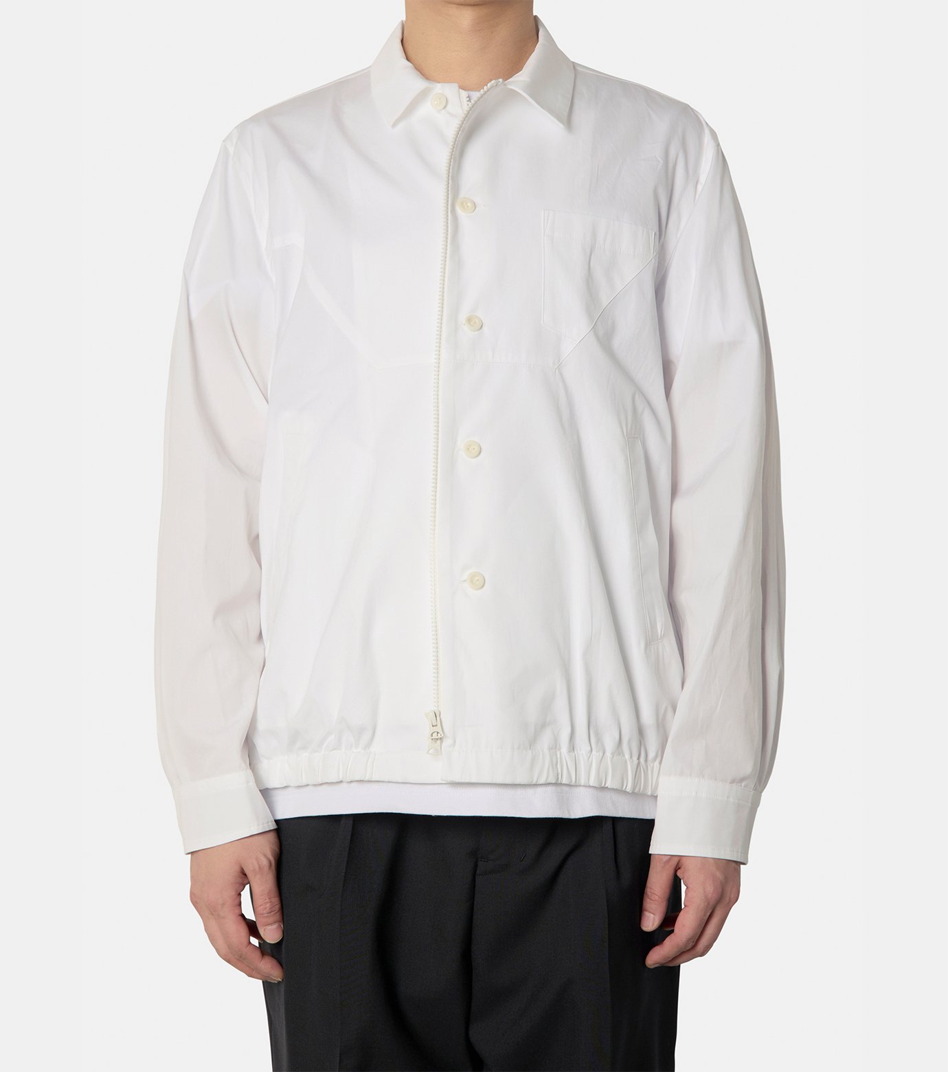 サカイ - sacai | Cotton Poplin Jacket-Off White-3の通販