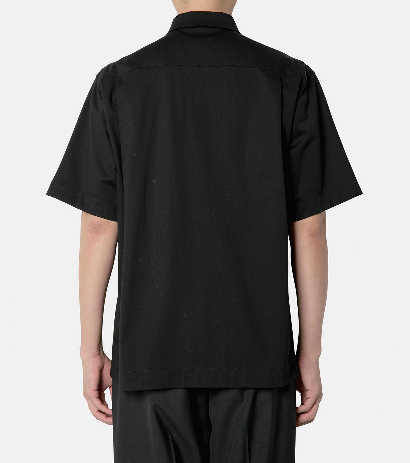サカイ - sacai | Cotton Jersey Shirt-Black-2の通販 | RESTIR