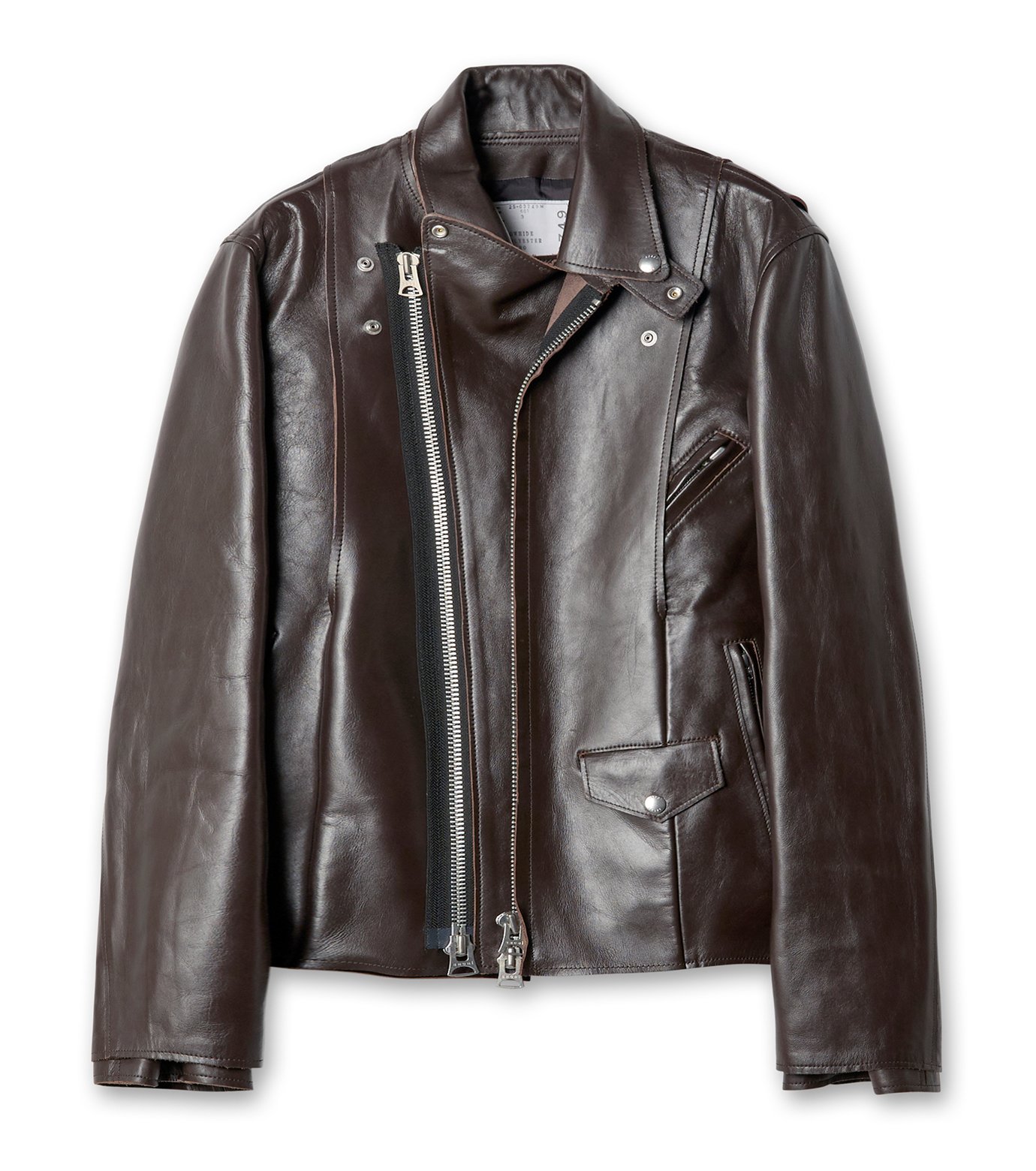 サカイ - sacai | Leather Jacket-Brown-1の通販 | RESTIR リステア