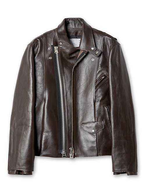 sacai サカイ ライダース 黒xベージュ 1(S位) 0357925J0092 sacai サカイ ライダース 黒xベージュ 1(S位) 0357925J0092