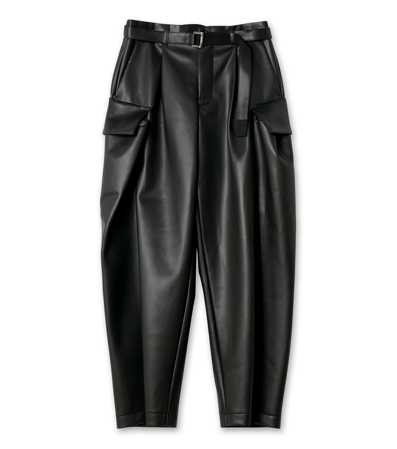 サカイ - sacai | Faux Leather Pants-Black-1の通販 | RESTIR