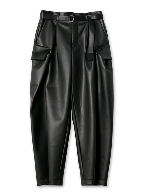sacai Faux Leather Pants – mou by ACROPOLIS