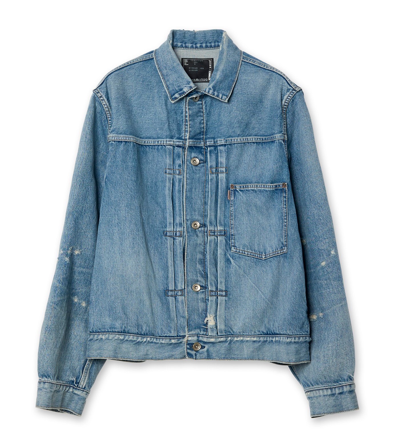 サカイ - sacai | BEYONDEXX Denim Jacket-Light Blue-2の通販