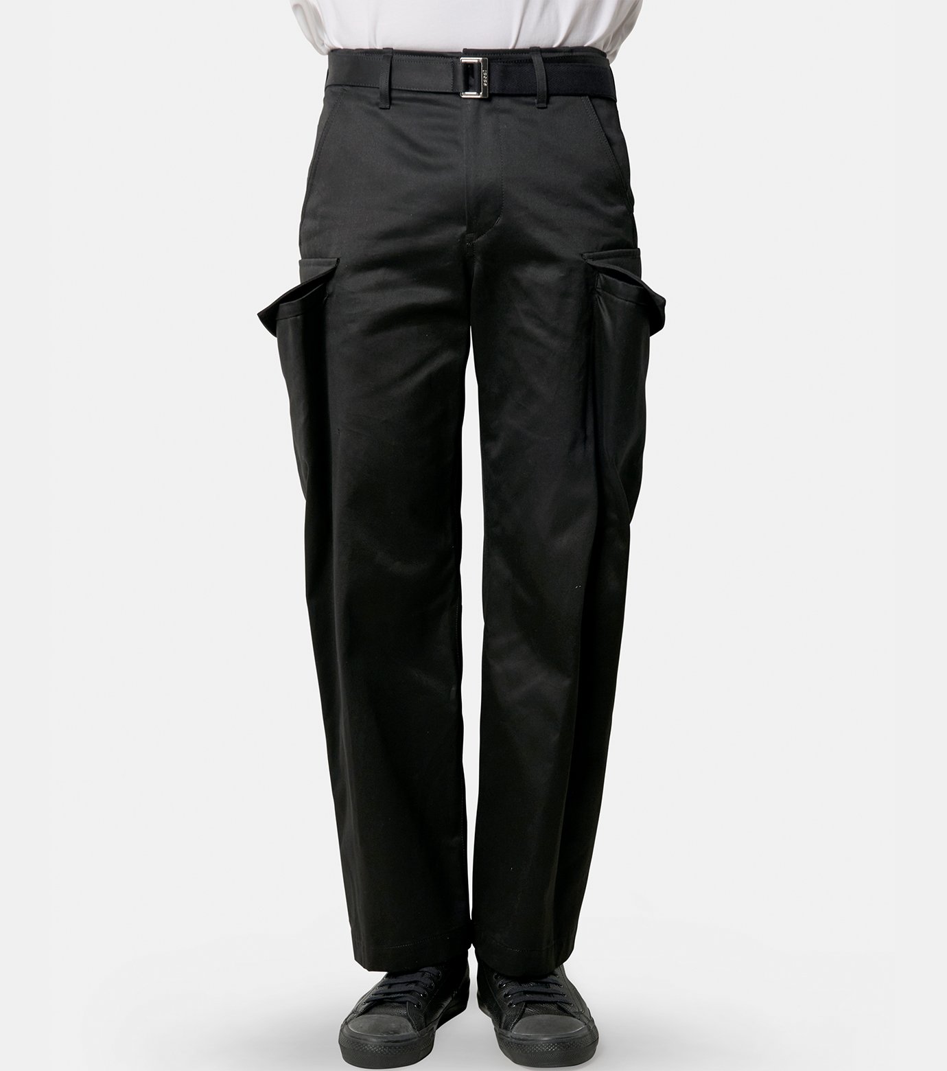 サカイ - sacai | Cotton Chino Pants-Black-1の通販 | RESTIR