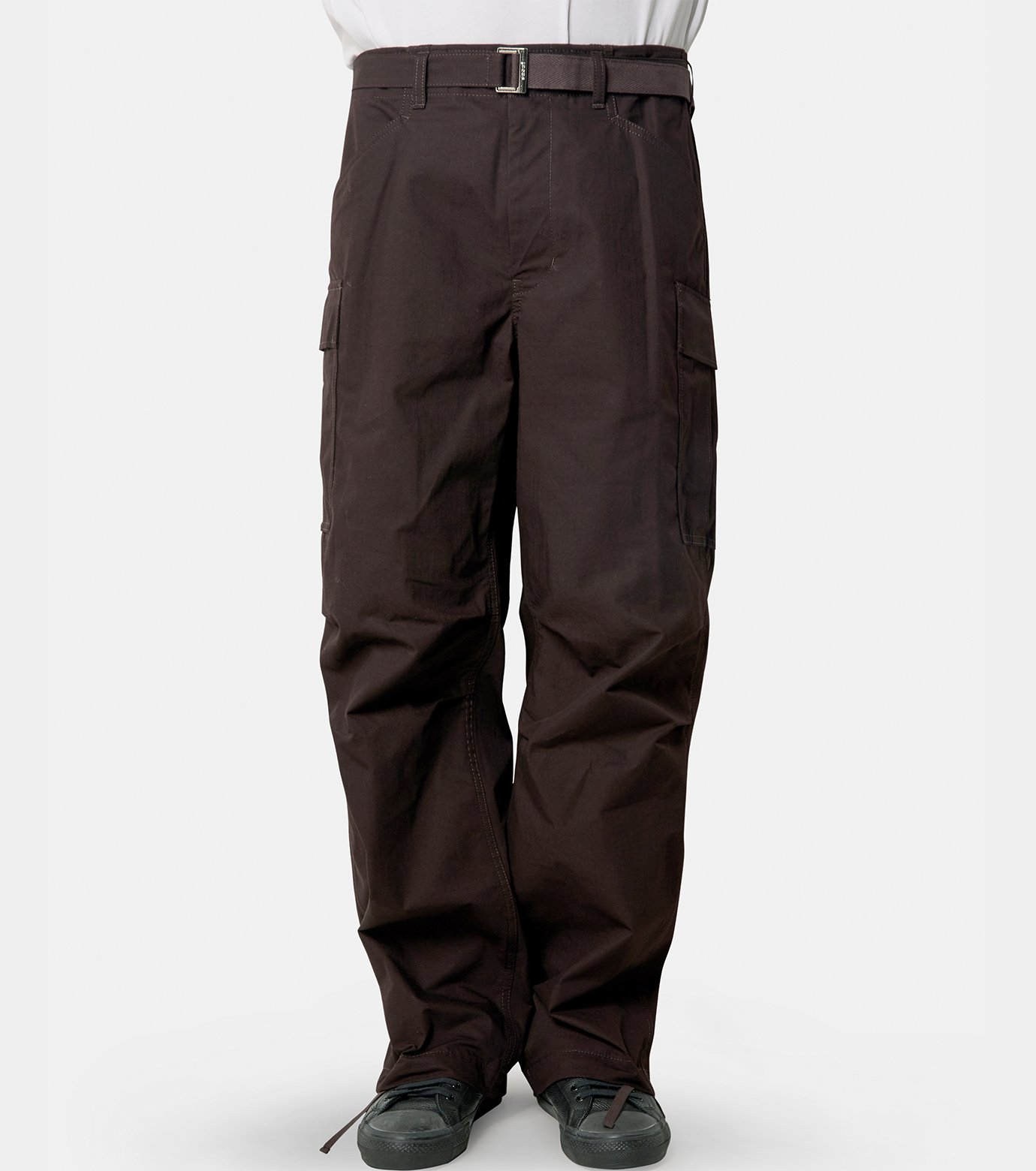 サカイ - sacai | Rip Stop Pants-Brown-3の通販 | RESTIR リステア