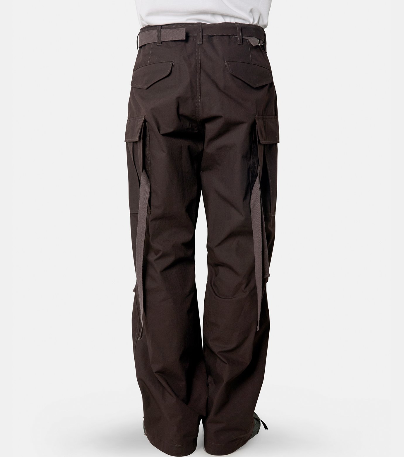 サカイ - sacai | Rip Stop Pants-Brown-1の通販 | RESTIR リステア
