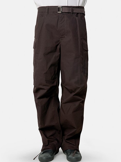 サカイ - sacai | Rip Stop Pants-Brown-1の通販 | RESTIR リステア