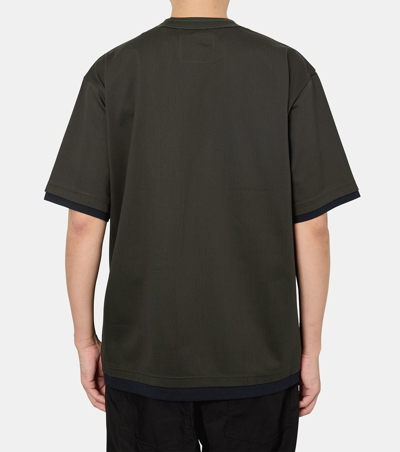【みどりさま】sacai s Cotton Jersey T-Shirtブラック s Cotton Jersey T-Shirt | sacai Official Store サカイ オフィシャル