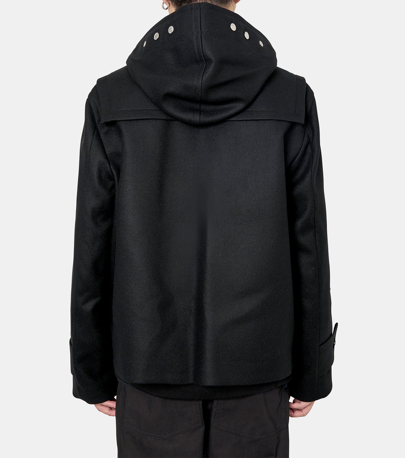 サカイ - sacai | Wool Melton Blouson-Black-2の通販 | RESTIR