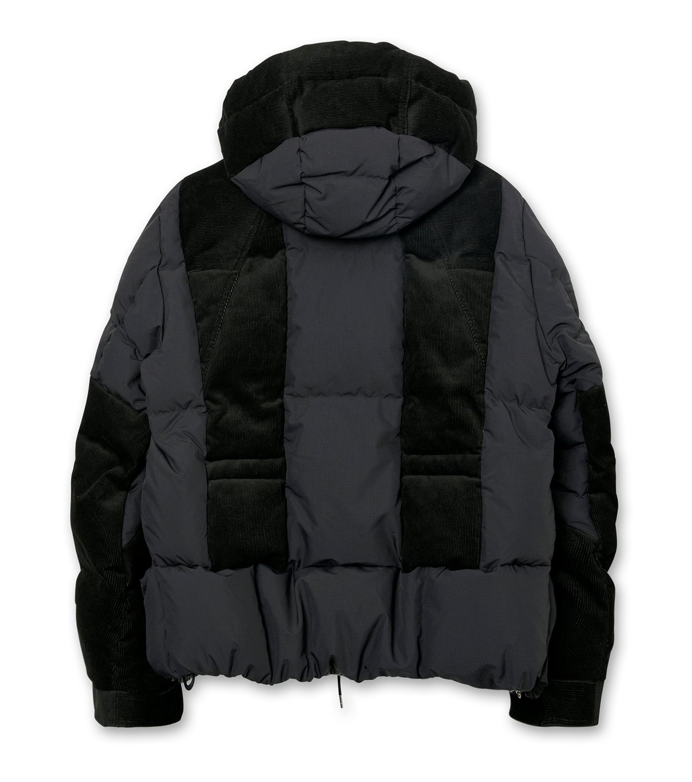 宮ザワ サカイ - sacai | Corduroy Puffer Jacket-Black-2の通販