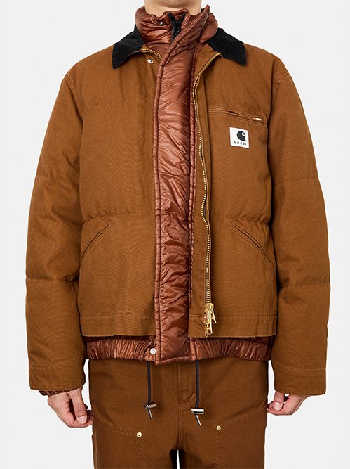 ジャケット・アウター sacai Carhartt WIP Washed Duck Puffer サカイ - sacai | Carhartt WIP Washed Duck Puffer | RESTIR リステア