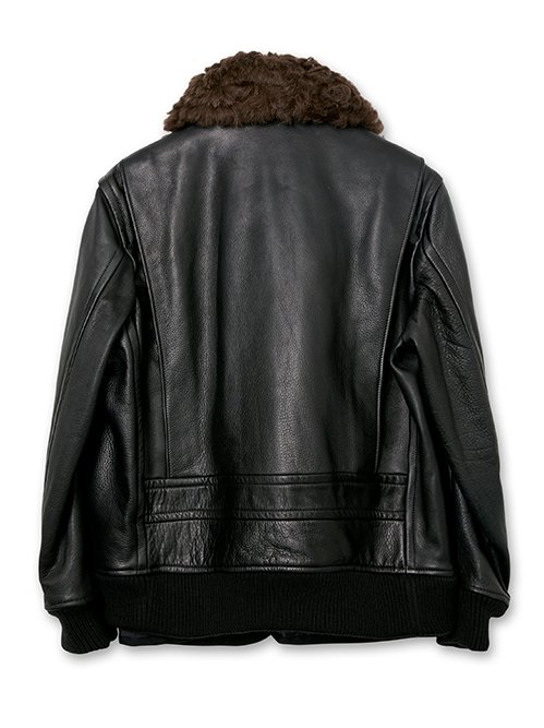 RESTIR ルシェルブルー　フェイクレザーコート ル シェル ブルー - LE CIEL BLEU | Perforated Faux Leather
