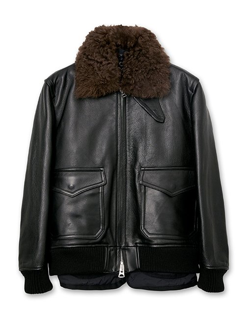 【激レア】sacai18AWファー切り替え再構築デニムコート サカイ sacai - 超激レア 『sacai』18AWファー切り替え再構築デニム