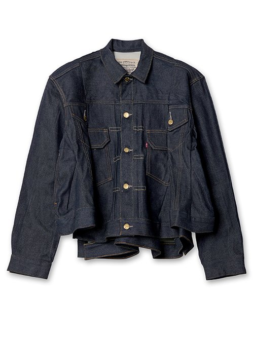 Sacai Levi’s Denim Jacket サカイ リーバイス サカイがリーバイスとコラボ、「ファースト」をドッキングした