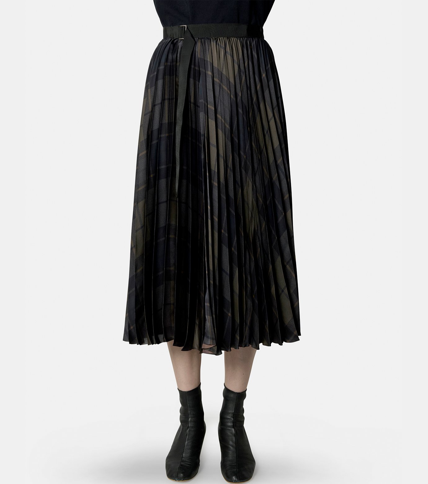 サカイ - sacai | Plaid Print Skirt-Khaki-1の通販 | RESTIR