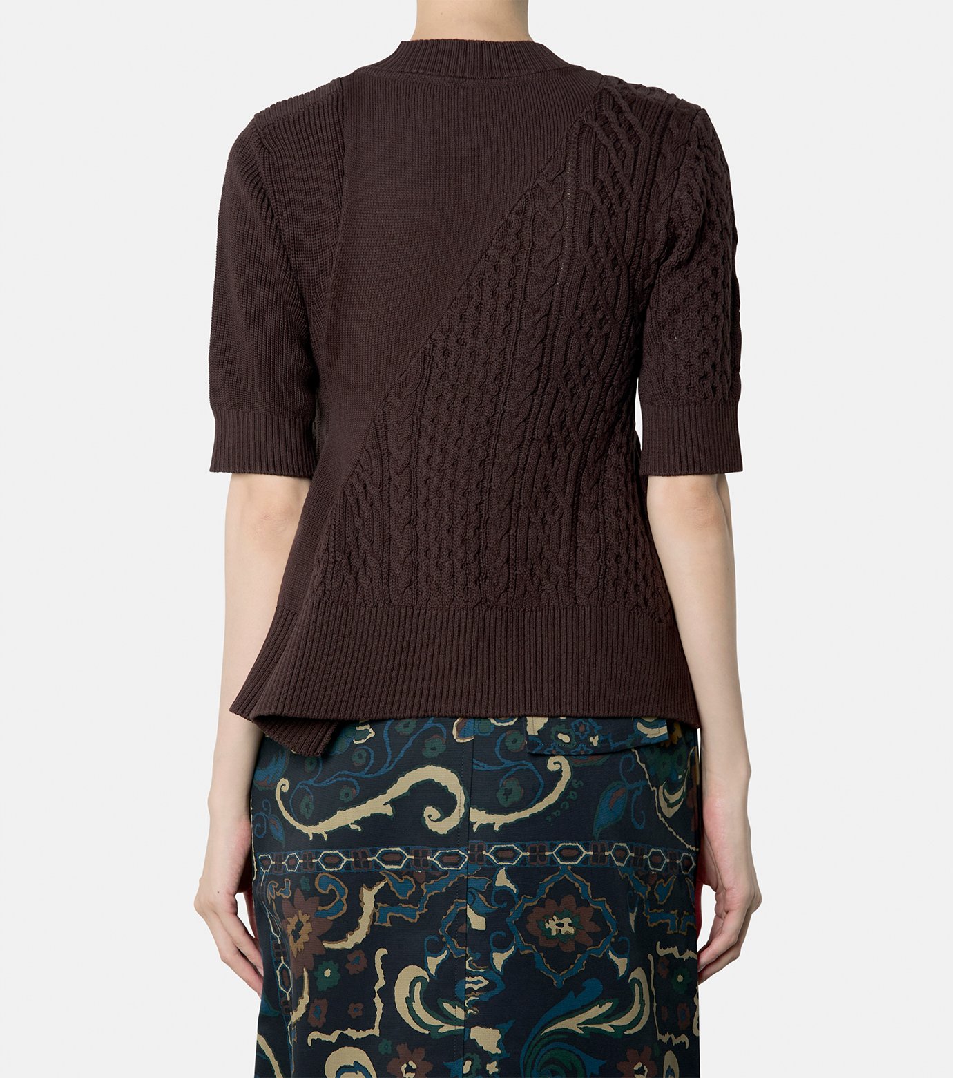 sacai サカイ CABLE PATTERN KNIT PULLOVER | Knit sacai 16AW (サカイ 