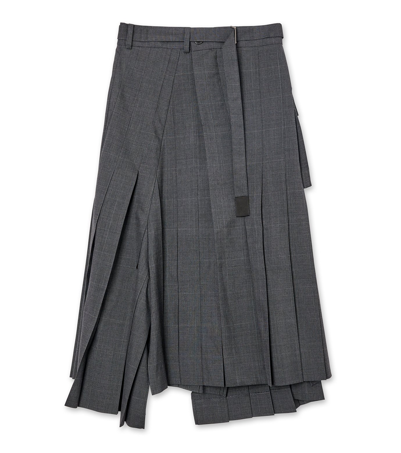サカイ - sacai | Glen Check Skirt-Gray-1の通販 | RESTIR リステア