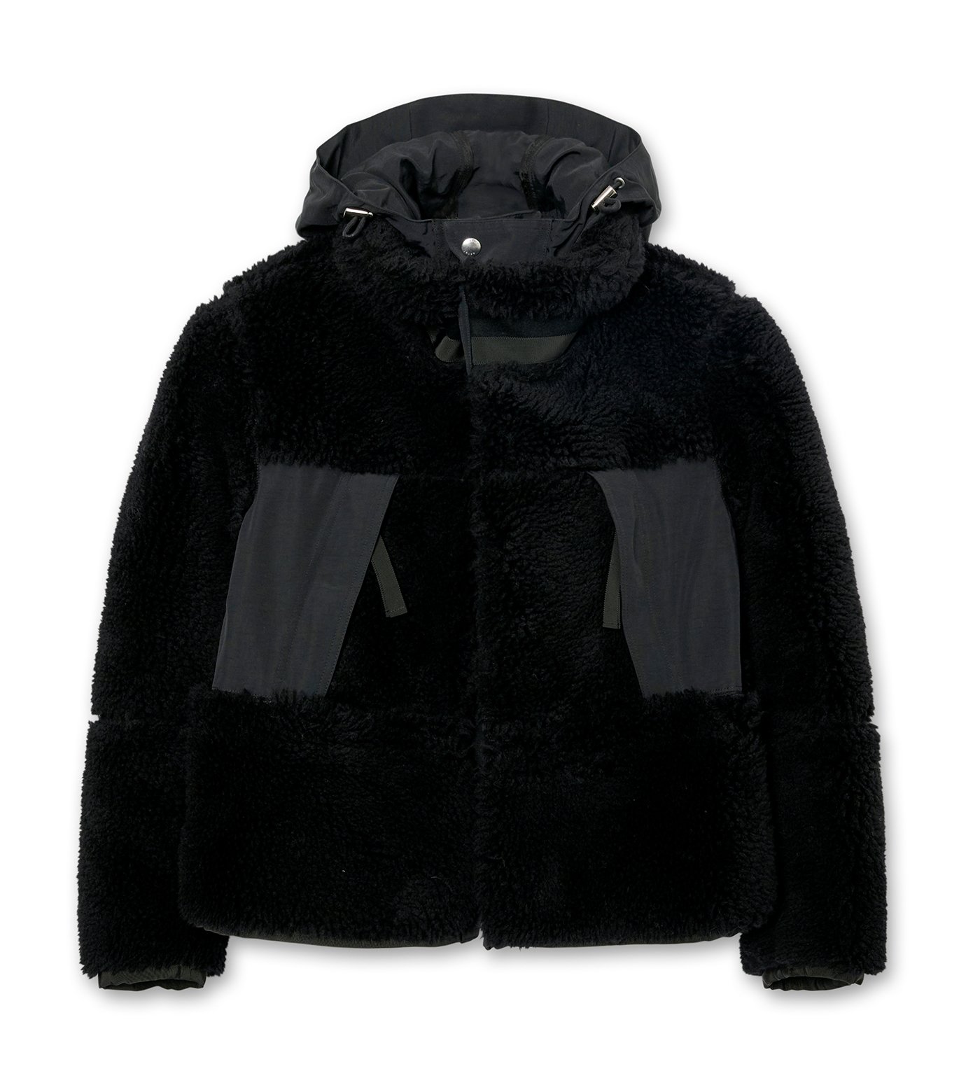 サカイ - sacai | Faux Shearling x Grosgrain | RESTIR リステア