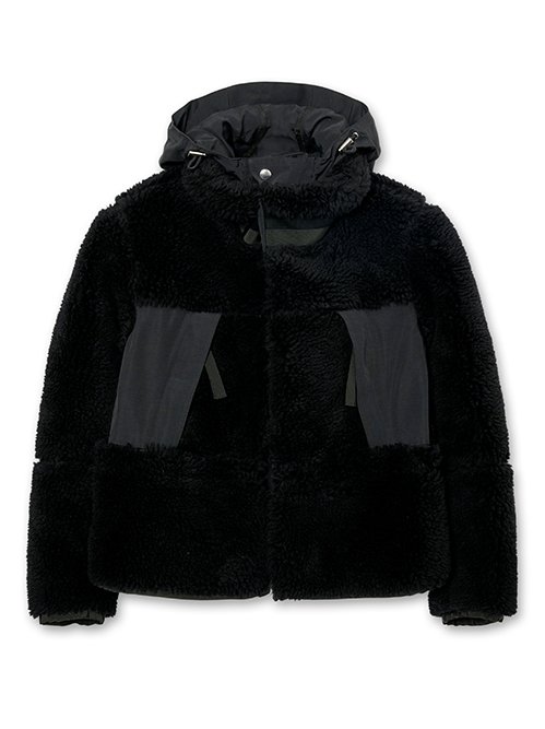 サカイ - sacai | Faux Shearling x Grosgrain | RESTIR リステア