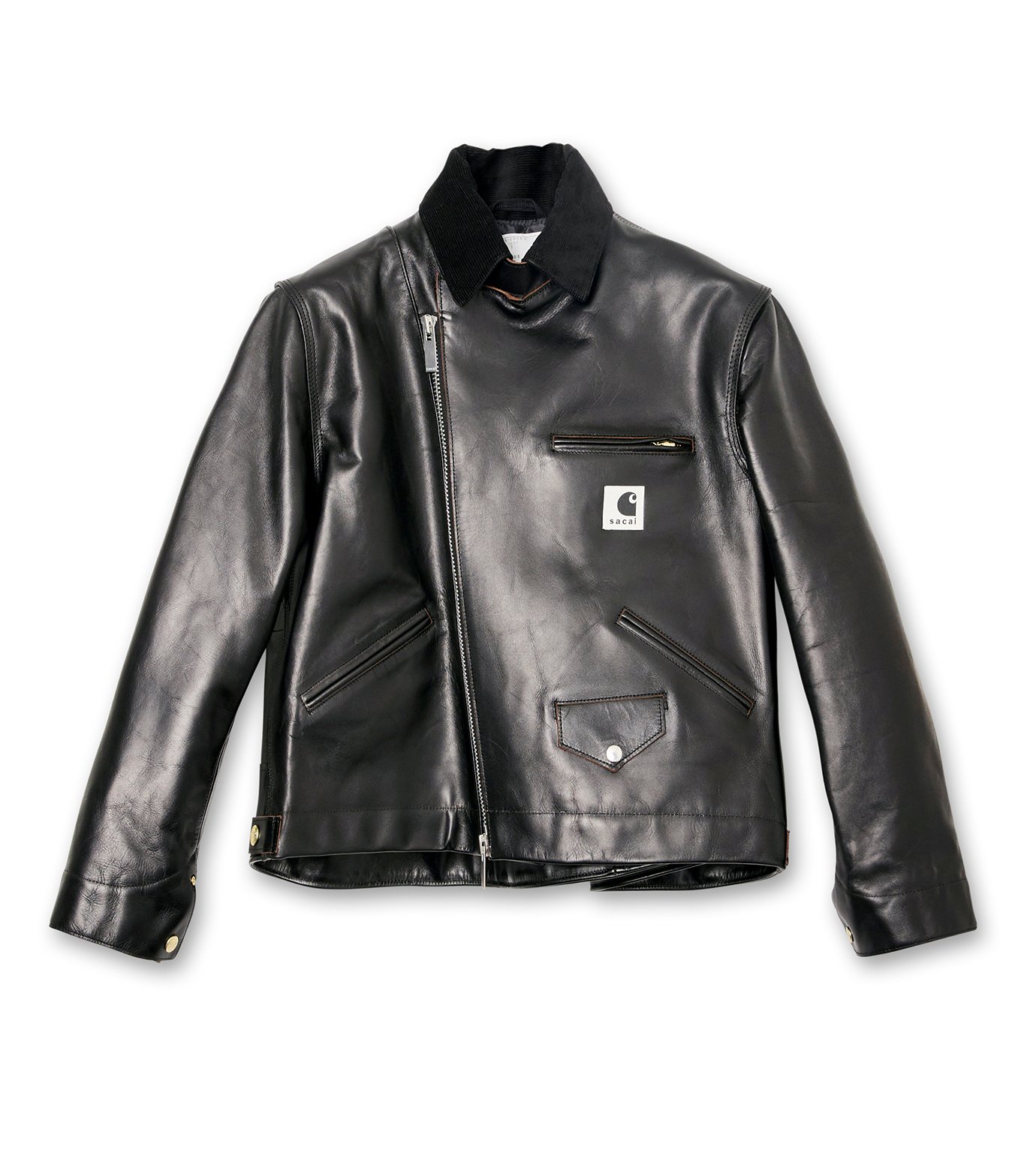 Sacai x Carhartt WIPレザージャケット サカイ 1 Carhartt WIP Leather