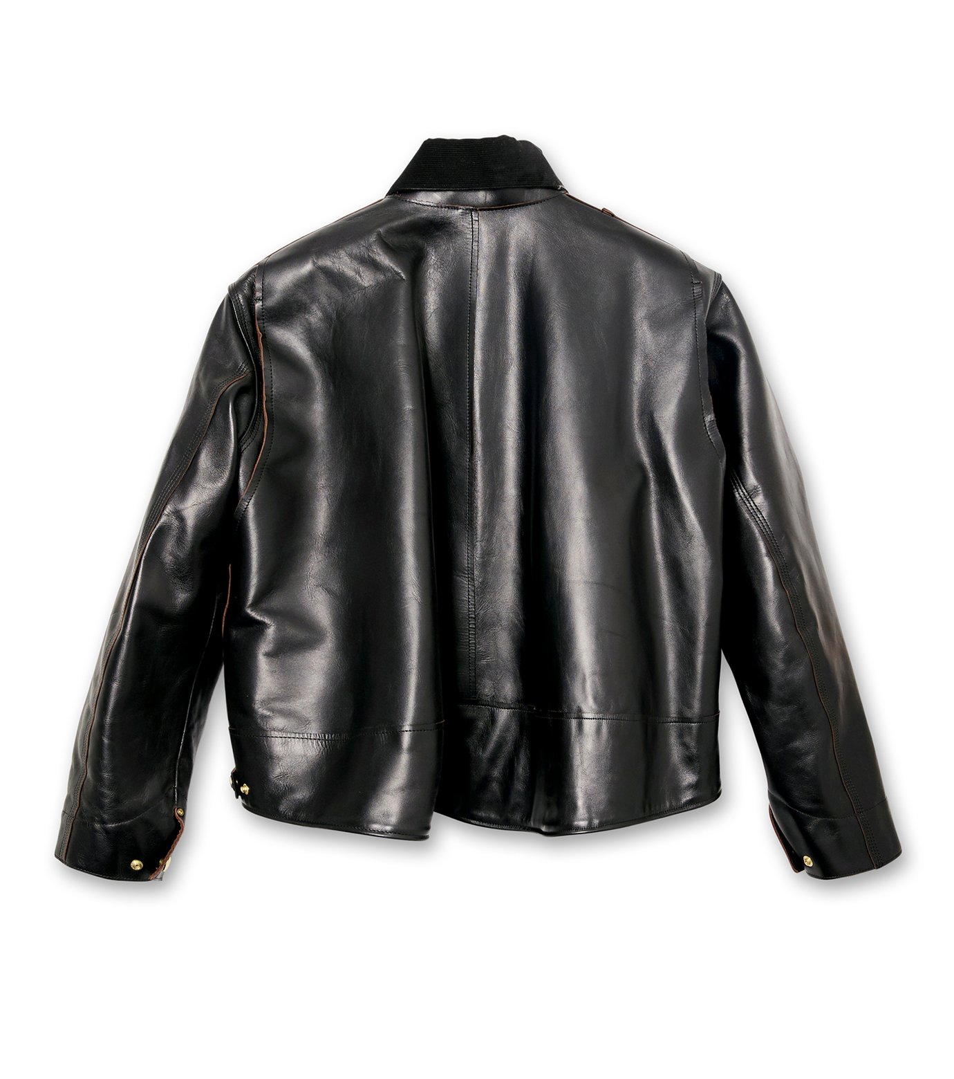 サカイ - sacai | Carhartt WIP Leather Jacket-Black-1の通販