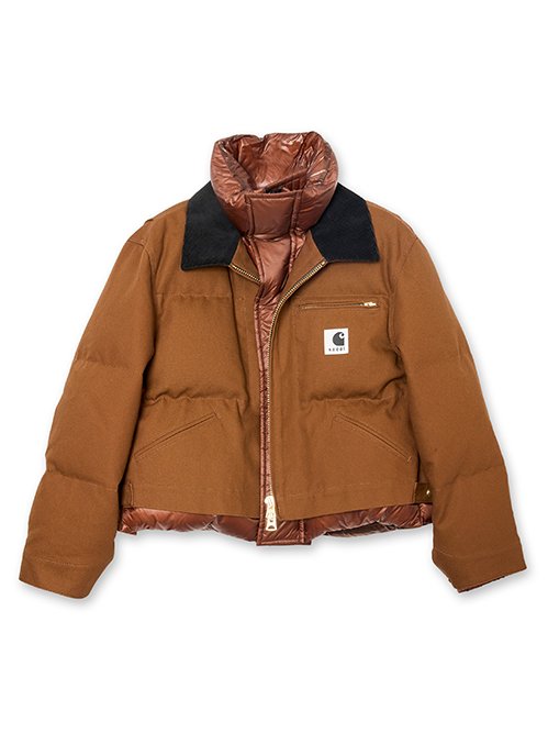 鯖*煮様 Carhartt ブラウン ジャケット 42 サカイ - sacai | Carhartt WIP Puffer Jacket-Brown-2の通販