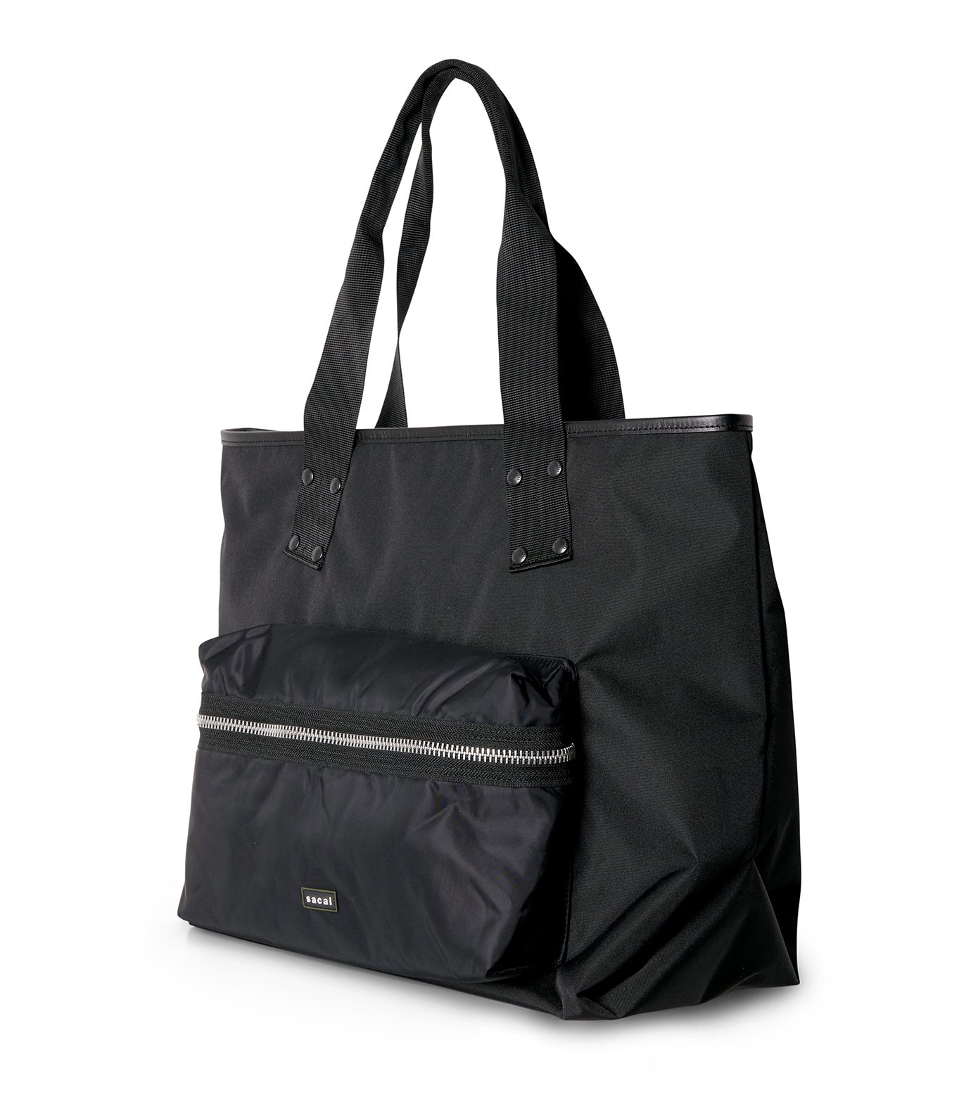 sacai サカイ Pocket Tote Bag Small ブラック　新品 Pocket Tote Bag Small | sacai Official Store サカイ オフィシャル