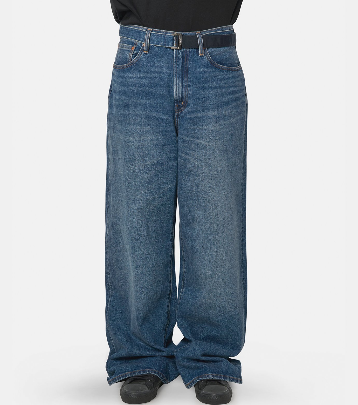 1 sacai LEVI'S Denim Pants Blue デニム パンツ サカイ - sacai | Levi's Denim Pants-Blue-OOの通販 | RESTIR