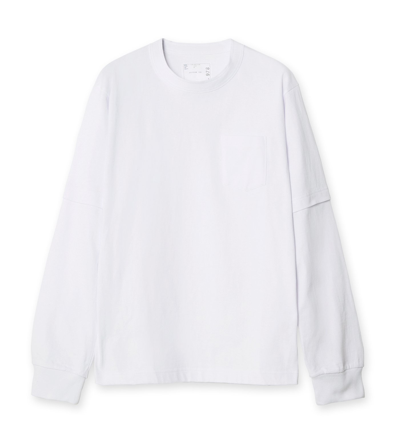 Sacai Flock Print L/S T-Shirt ss25