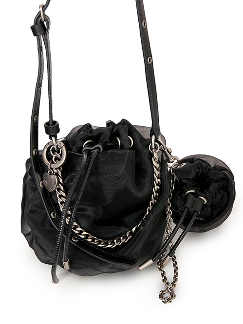 【関税込み】We11done シルバー ノット バッグ Silver Knotted Bag by We11done on Sale
