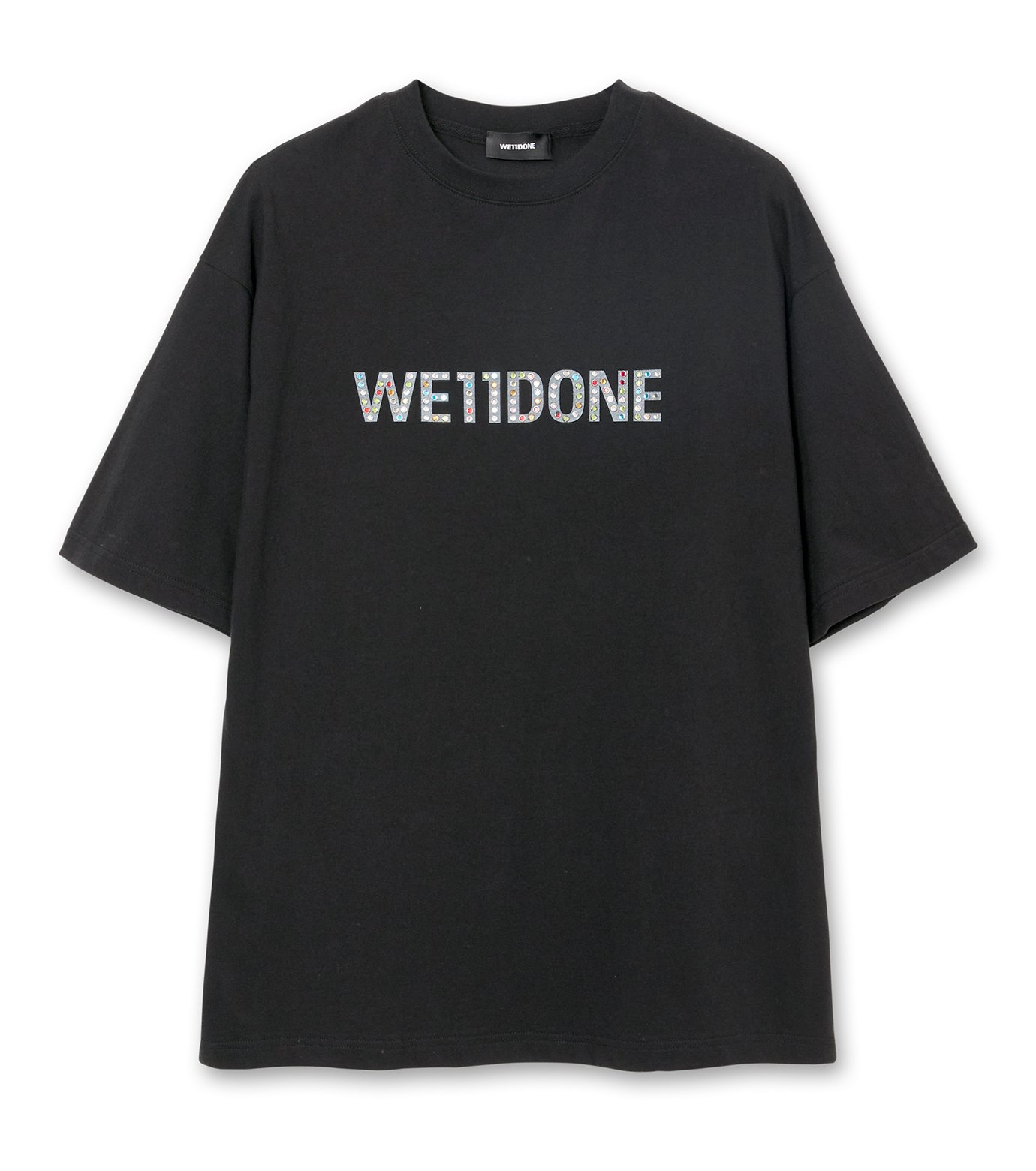 ウェルダン - WE11DONE | COLORFUL RHINESTONE LOGO | RESTIR
