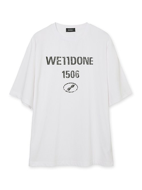 We11Done ♥ Vintage Logo T-Shirt 半袖/追跡付 We11Done ♥ Vintage Logo T-Shirt 半袖/追跡付 (We11Done/T
