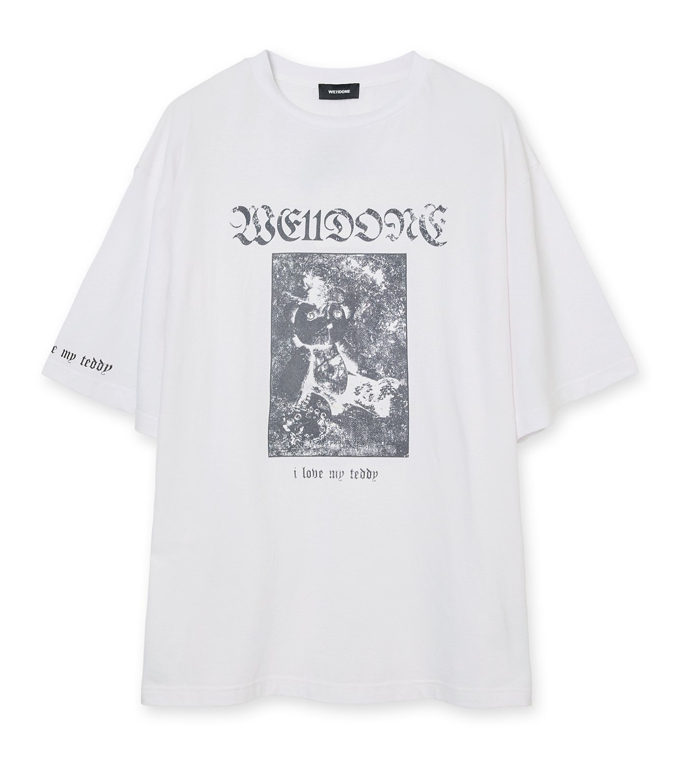 【人気商品！】We11done グレー Monster Tシャツ We11done Monster Tシャツ | グレー | FARFETCH JP
