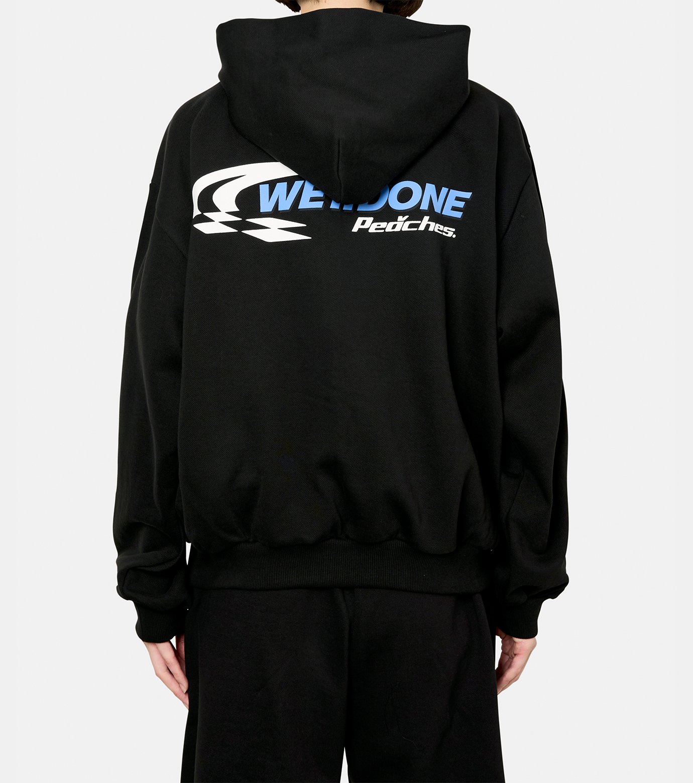 WE11DONE アウター S ウェルダン - WE11DONE | PEACHES TEDDY ID HOODIE | RESTIR