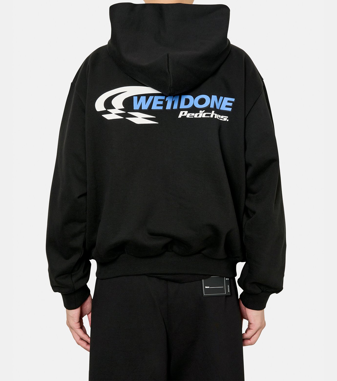 【関税込み】We11done グレー Teddy フーディ Gray Teddy Hoodie by We11done on Sale