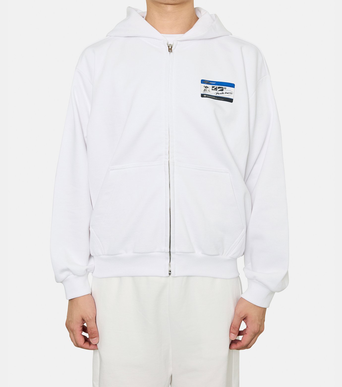 ウェルダン - WE11DONE | PEACHES TEDDY ID HOODIE | RESTIR